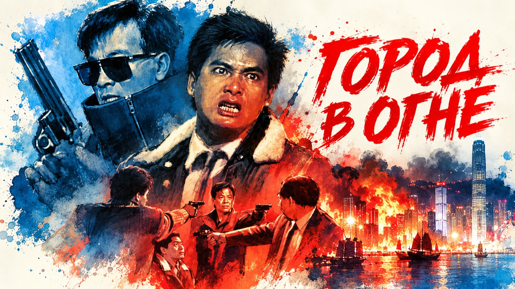 Город в огне | City on Fire / Lung fu fong wan (1987)