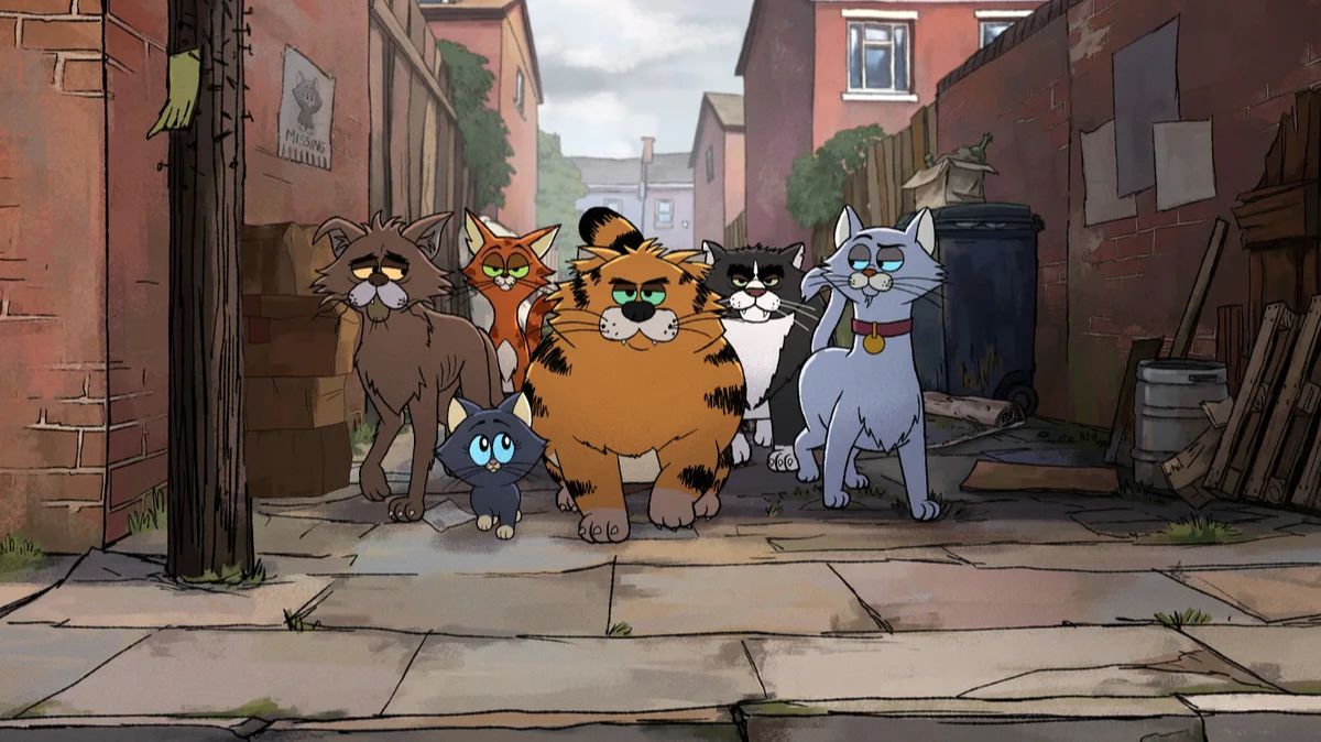 Уличные коты - 1 серия (мультсериал, 2026) / Alley Cats